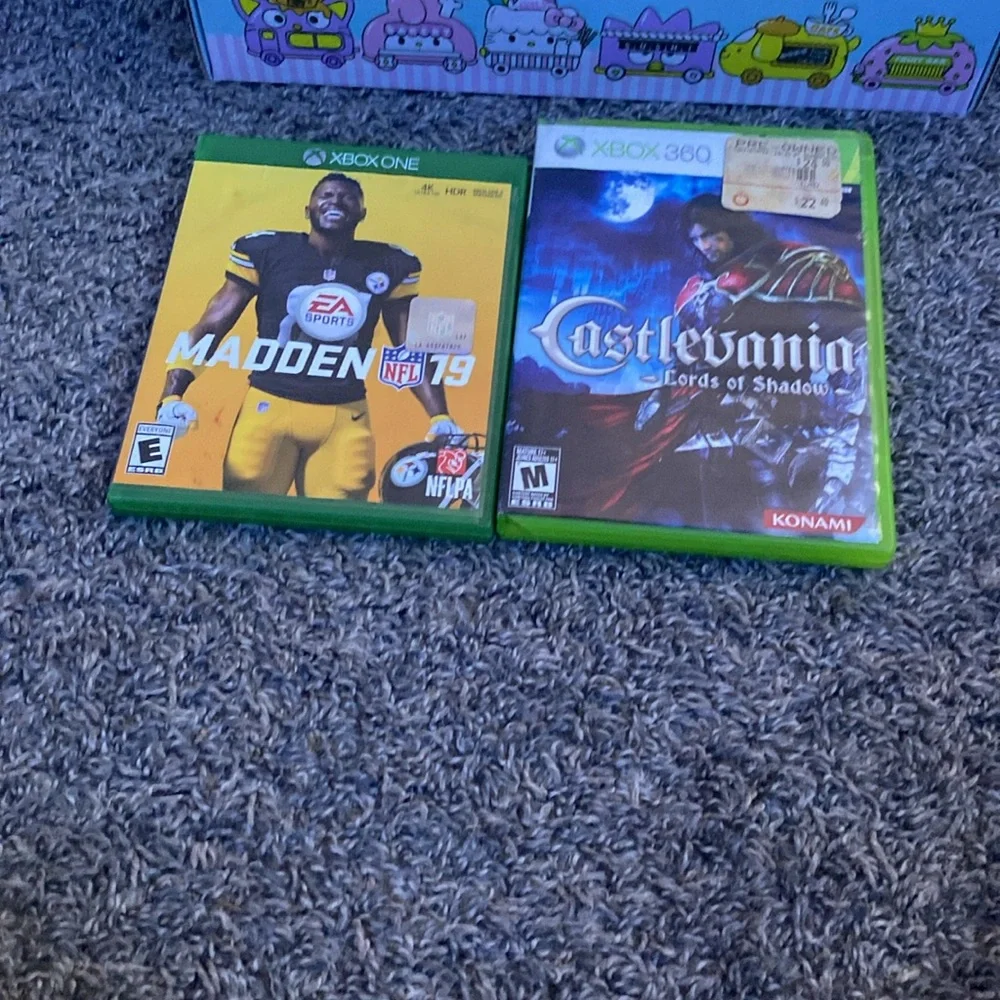 Xbox one and Xbox 360 CDs